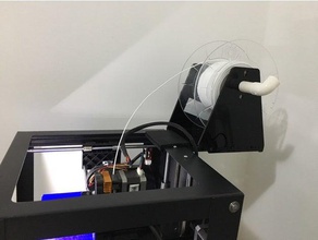 spool holder hanger mecreator2 3d printer accessories 3d print model - Mito3D