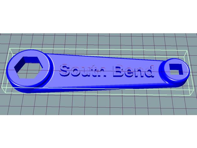 south bend lathe wrench tools 3D print model - Mito3D