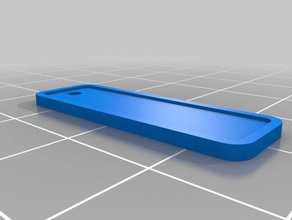 key holder plate - Zubehör 3d print model - Mito3D