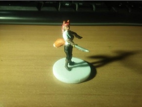 inari - rpg miniature 3d printing fantasy 3d print model - Mito3D