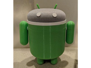 android body google home mini computer 3d print model - Mito3D