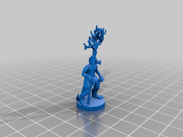 kobold druid creatures 3D print model - Mito3D