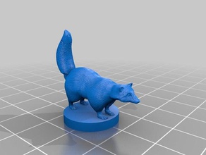 skunk Kreaturen 3d print model - Mito3D