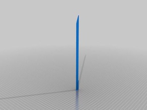 deathstroke's sword blade only 3d printing 3d print model - Mito3D