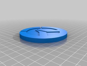 overwatch coin 3d printing 3d print model - Mito3D