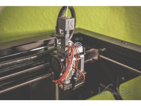 rf100 xl Kabel & filament-guide 3d-Drucker Teile filament Halter renkforce 3d print model - Mito3D