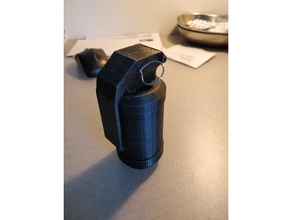 manequim granada treath esporte & ao ar livre airsoft munição a caixa storrage 3d print model - Mito3D