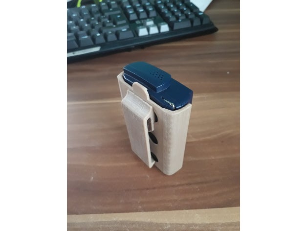 clip de cinturón swissphone resq jefe las piezas repuesto feuermelder melder localizador 3D print model - Mito3D