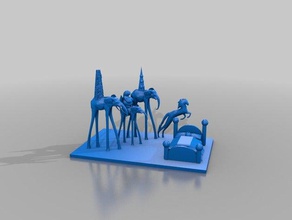 sleeping beauty sculptures 3d print model - Mito3D