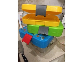 munchbox fermo cucina & sala da pranzo lunchbox 3d print model - Mito3D