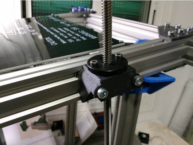 tuerca titular de anti-retroceso Impresora 3d las piezas 3D print model - Mito3D