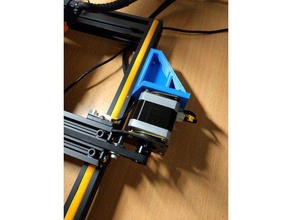 cr-10s y-axis stepper motor bracket 3d printer accessories cr-10 creality damper 3d print model - Mito3D