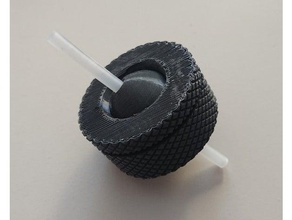 flexible hose holder 3d printer accessories filament guide 3d print model - Mito3D
