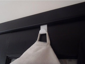 puerta de ropa gancho los hogares 3d print model - Mito3D