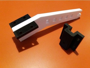 am8 spool holder 3d printer parts upgrade anet a8 filament 3d print model - Mito3D