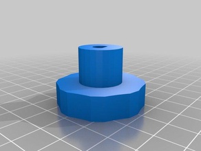 hvac vent knob household 3d print model - Mito3D