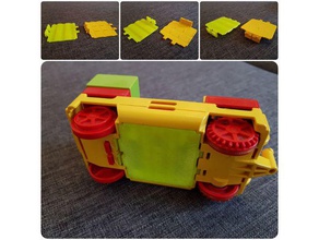 lego duplo train battery cover toy & game accessories replacement 3d print model - Mito3D