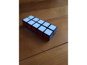 1x2x5 i puzzle 1x5x2 2x1x5 2x5x1 5x1x2 5x2x1 cubo cuboide floppy rubik di twisty 3d print model - Mito3D