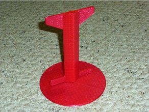simple yarn spool art tools 3d print model - Mito3D