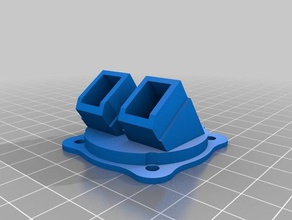 fan duct 2-adapter 3d-Drucker-Extrudern 3d print model - Mito3D
