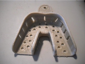 impresión dental bandeja inferior m 3d print model - Mito3D