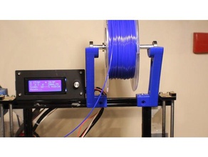 filament spool holder hictop 3d printer parts 3d print model - Mito3D