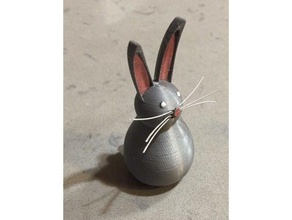 bunny 3d printing easter 3d print model - Mito3D