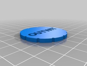 heroclix outwit token games 3d print model - Mito3D
