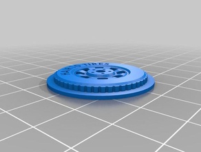 heroclix objeto redondo token insere jogos 3d print model - Mito3D