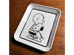 charlie, snoopy Fach Container charlie brown 3d print model - Mito3D