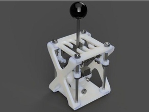 7+1 speed h-shifter video games 3d print model - Mito3D