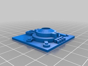 heroclix galactus máquina token juegos 3d print model - Mito3D