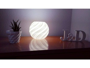 Lampe Dekor groenoe ikea hack Lampenschirm 3d print model - Mito3D