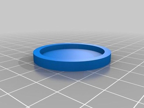 heroclix round object token base games 3d print model - Mito3D
