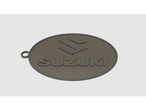 suzuki-clés les signes et logos 3d print model - Mito3D