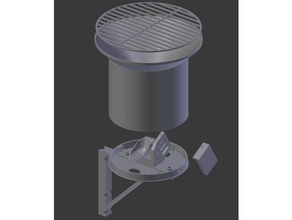 pluviometer outdoor & Garten 3d print model - Mito3D