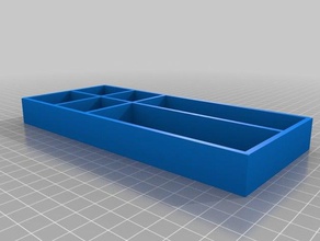 parts tool bin holders & boxes small 3d print model - Mito3D
