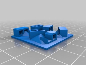 heroclix Kare simge ekler nesne oyunlar 3d print model - Mito3D