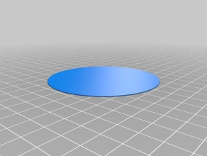 calibration circle 3d printing tests 3d print model - Mito3D