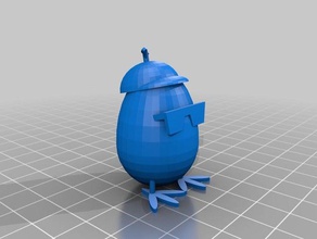 freddo uovo La stampa 3d 3d print model - Mito3D
