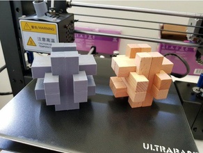 12 parça puzzle bulmaca 3d print model - Mito3D