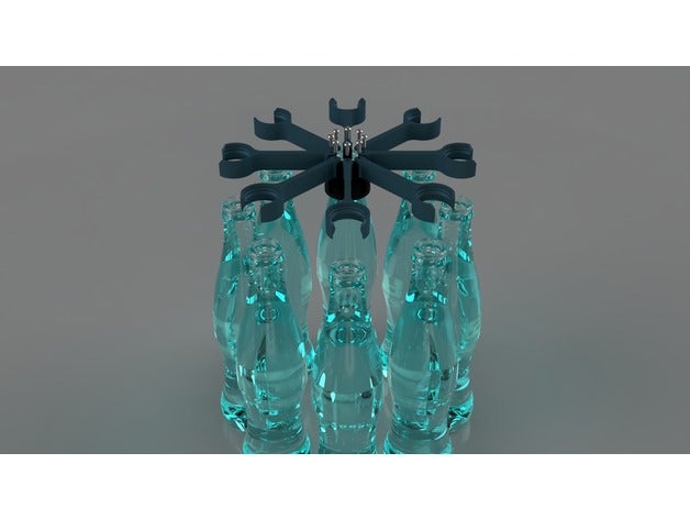 coque lâmpada decoração a coca-cola vidro abajur iluminação 3D print model - Mito3D