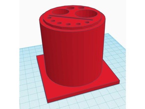 A impressão 3d ferramentas + fita de armazenamento cilindro porta-ferramentas & caixas 3d print model - Mito3D