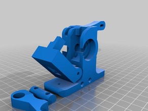 greg wades extruder step files 3d printer parts gregs wade 3d print model - Mito3D