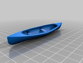 kano modelleri kayık model 3d print model - Mito3D