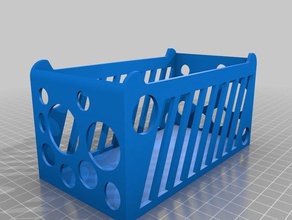 basic utility basket organization 3d print model - Mito3D