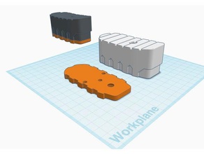 remix caliburn sağlam hisse senedi birinci sınıf altıgen somunu oyuncak & oyun aksesuarları buttstock 3d print model - Mito3D
