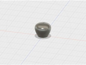 ronda cajón perilla de los hogares 8mm cajones manija del extracción la perillas subproceso rosca hilos 3d print model - Mito3D