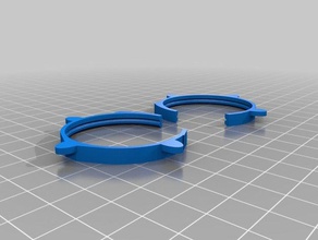 verbesserter oculus rift Rezept Objektiv-adapter abnehmbare Linsen video-Spiele 3d print model - Mito3D