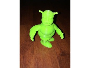 ugly shrek toy & game accessories 3d print model - Mito3D